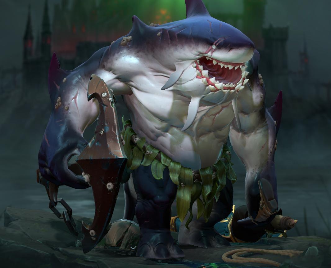 潮汐猎人至宝三个配色，我感觉第二个配色最好看啊！你们觉得呢？dota2​​​​