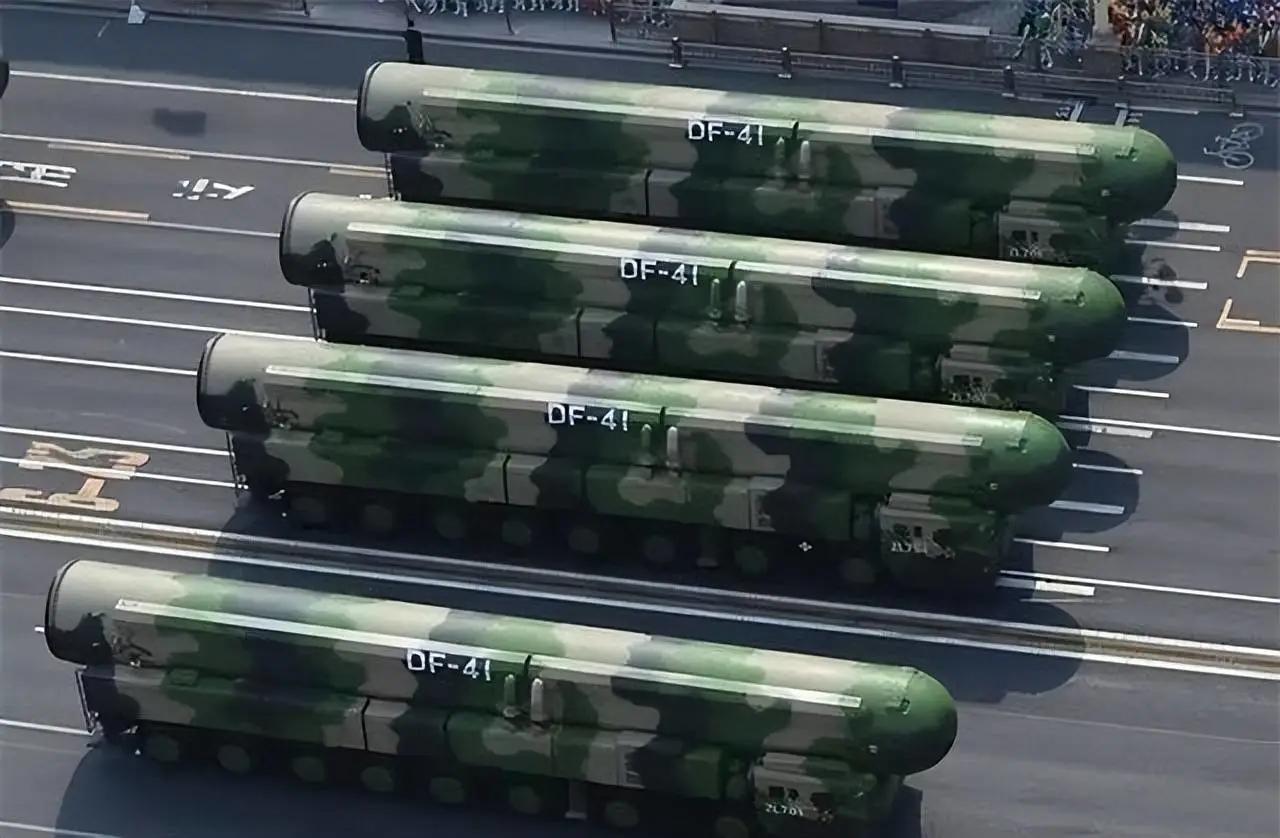 美国彻底放心了？东风-41洲际导弹、东风-21D反舰导弹，还有歼-
