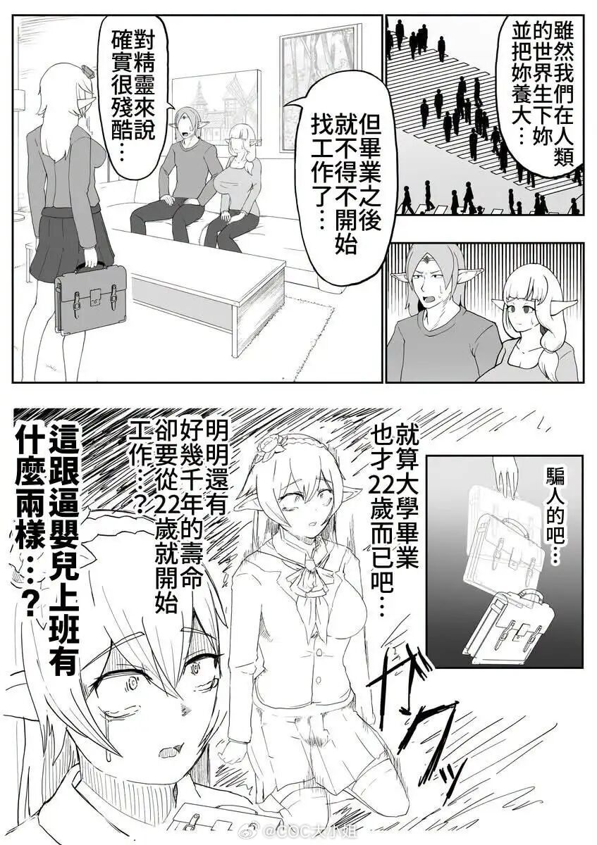 异世界精灵转生到现代社会...フルボタ