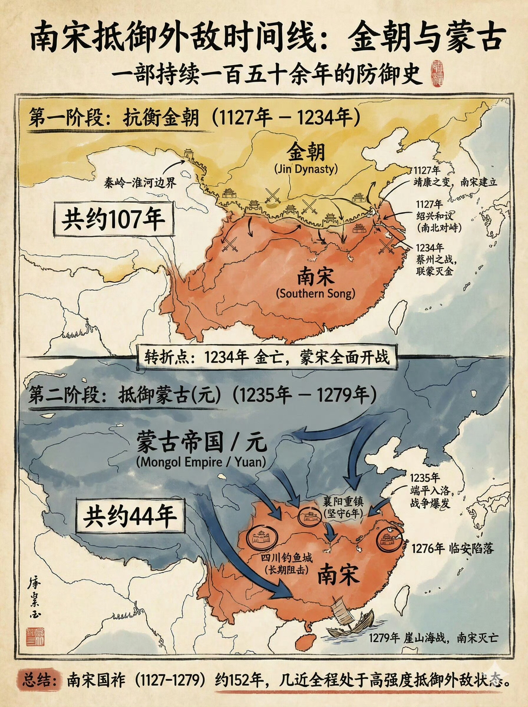 为什么南宋可以坚持那么久？