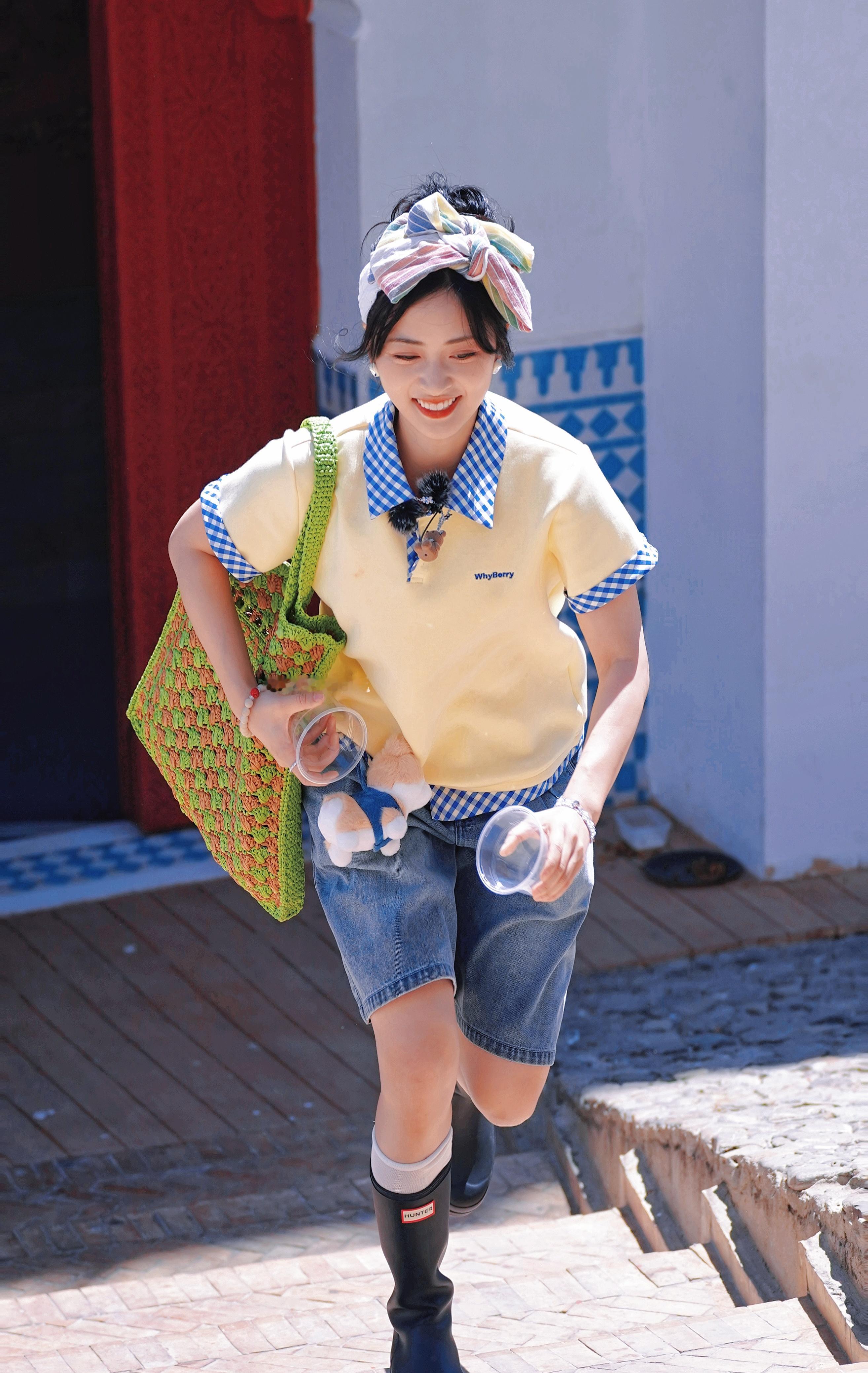 250524📸中餐厅9摩洛哥路透冲！一只黄油小熊朝你迎面跑来🧡💛中餐厅9沈