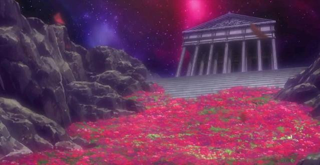 《圣斗士星矢》系列关于十二宫的设定有个大BUG。教皇厅在一座山上，只有一条路通过