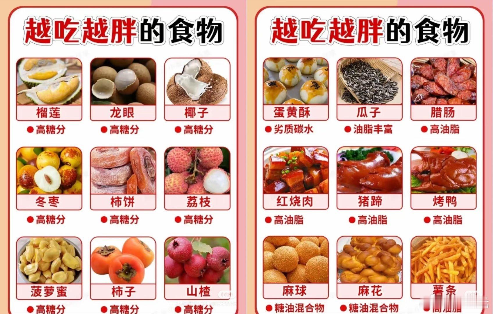 很爱吃但巨发胖的东西，天塌了，全都是我爱吃的，没有一个是我不爱吃的，我这减下来