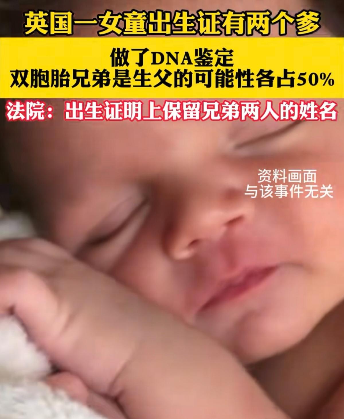 刚刷到的新闻挺有意思说出来你可能都不敢信，英国有个8岁的小姑娘，出生证明上，明