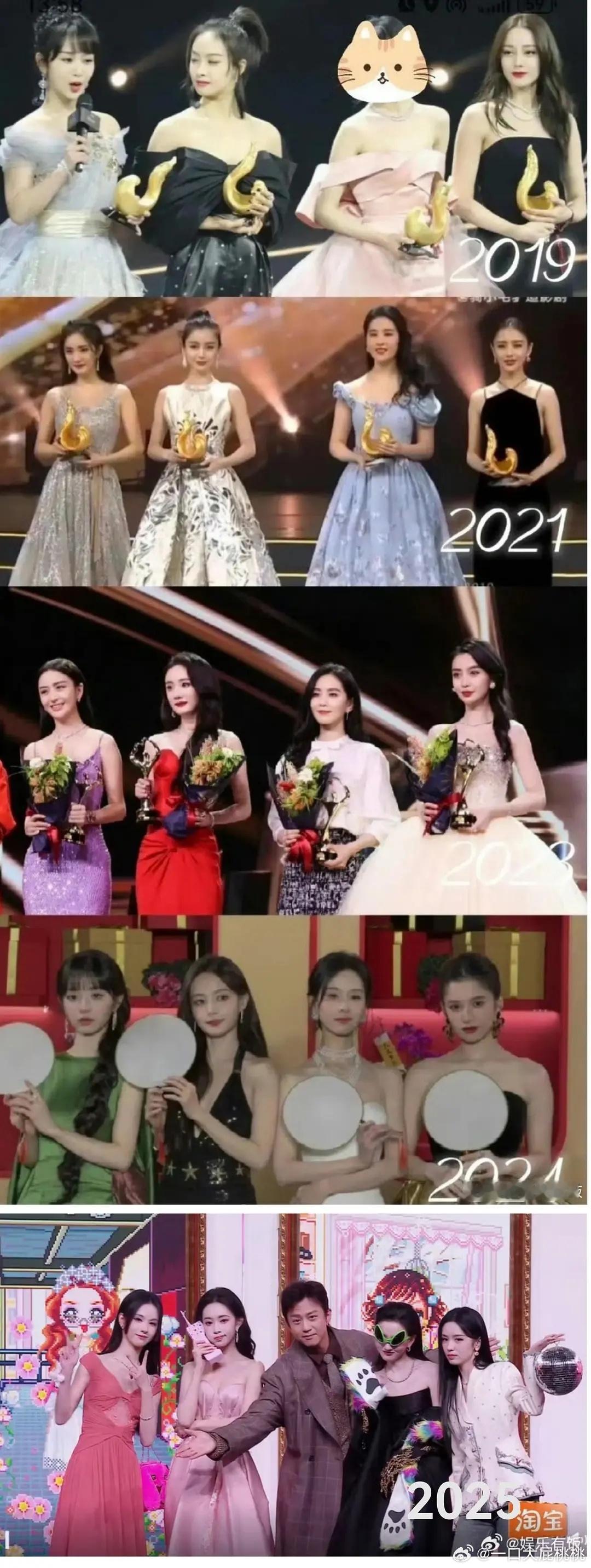 历年的微博四美，今年的讨论度好像不太够