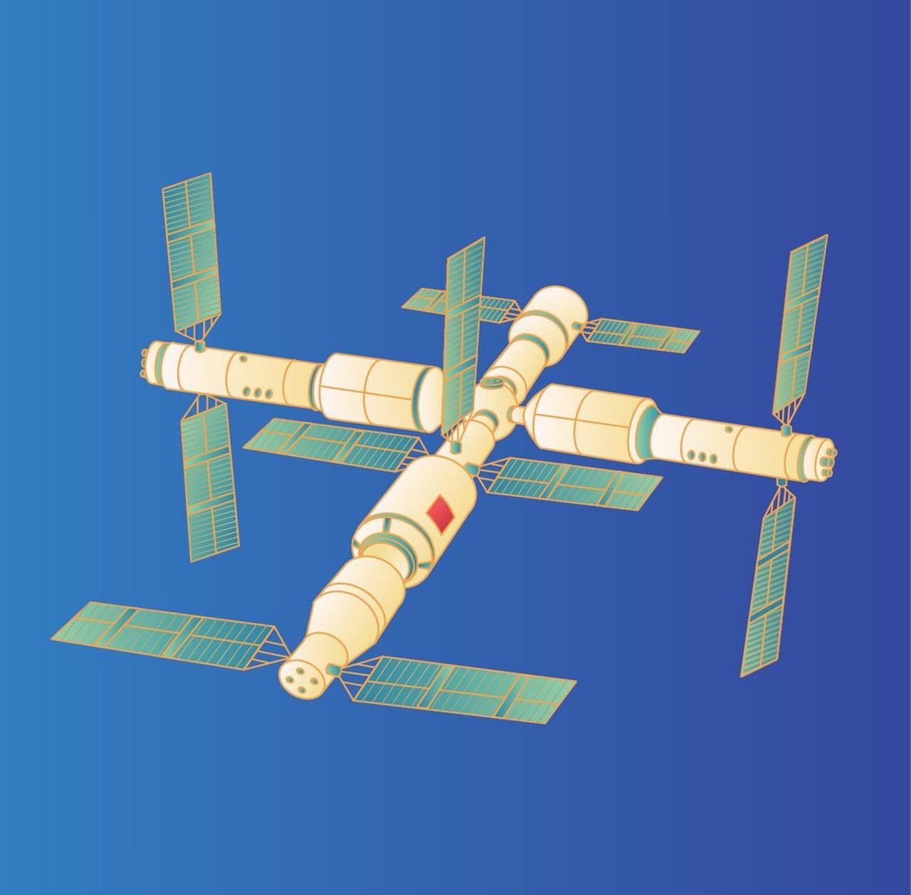 美日慌了，世界更震惊！中国已悄然在太空建起了太空港！中国航天又有大动作了！当许多