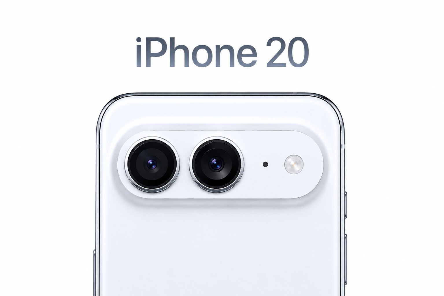 iPhone20和iPhoneAir2背板长这样？传iPhone20的设