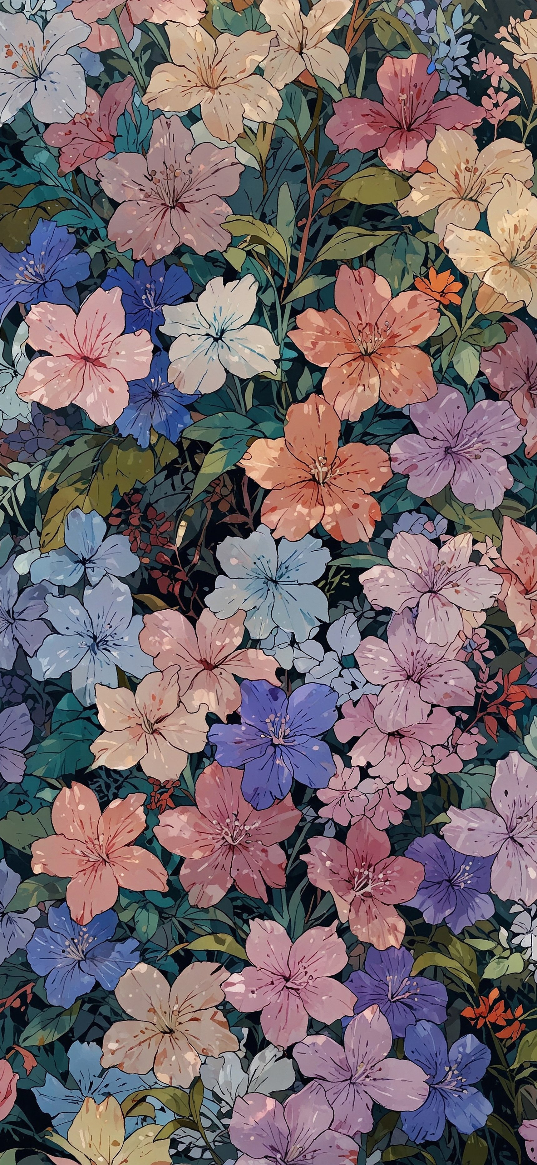 花花手机壁纸🌼🌸💐🩵💜（X：Paperoidd）​​​