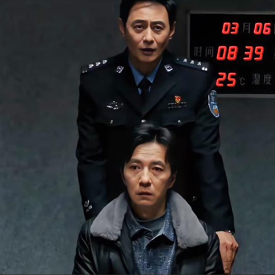 二刷《以法之名》突然感觉这一幕拍得有点瘆人：孙副局长在审讯过程中，原本该在审