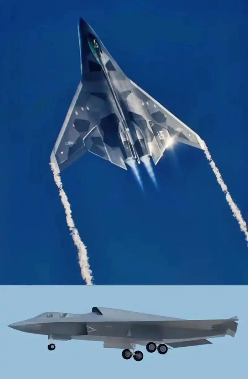 很明显！中国歼-36和歼-50加速研发：空中优势领先美国。要是将第六代战斗机