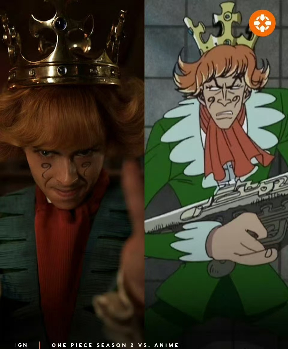 《海贼王》真人版第二季选角与动画对比。大家觉得谁的还原度最高？