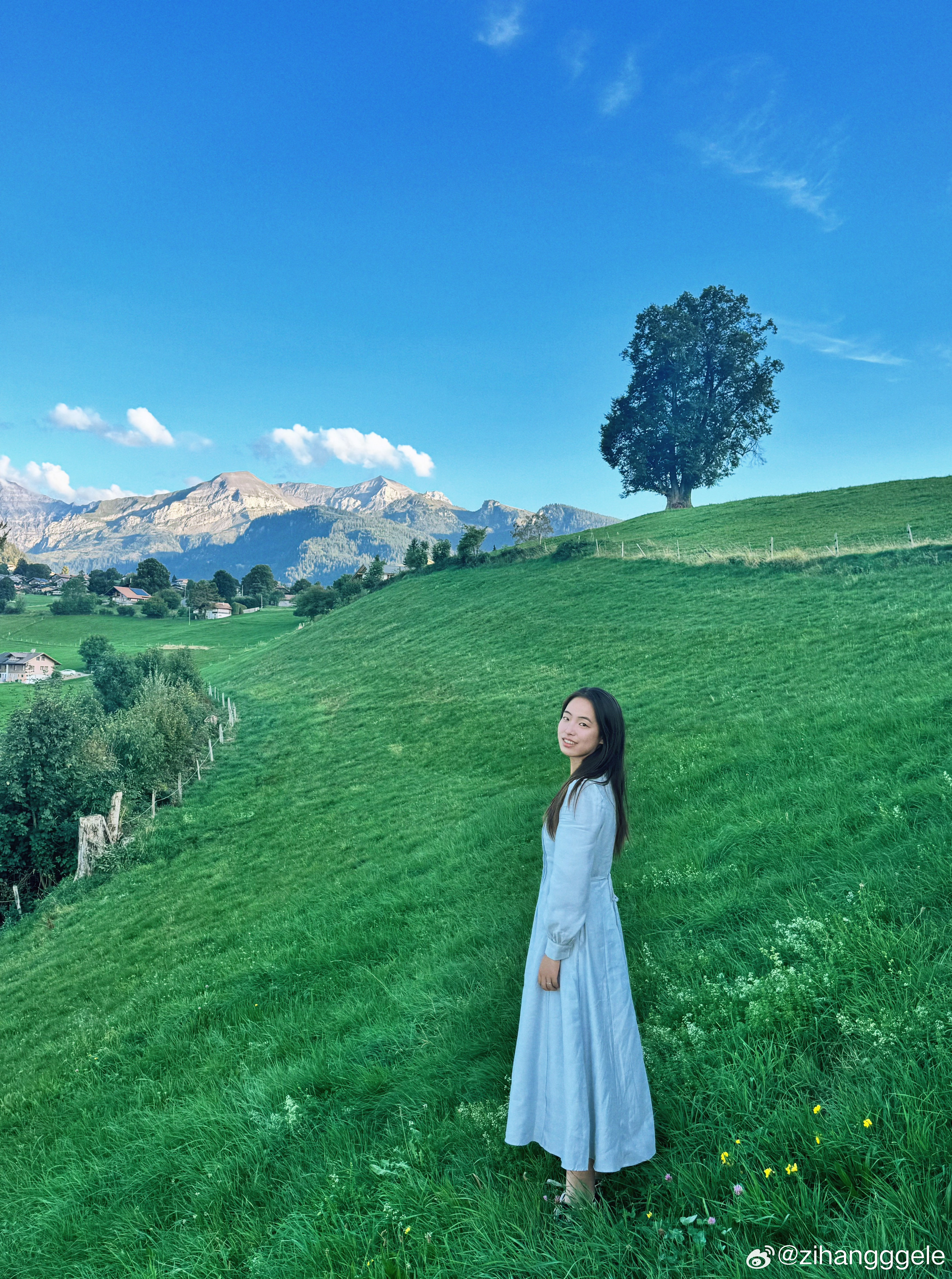 在瑞士山里住上一日，像是偷来的人生。​