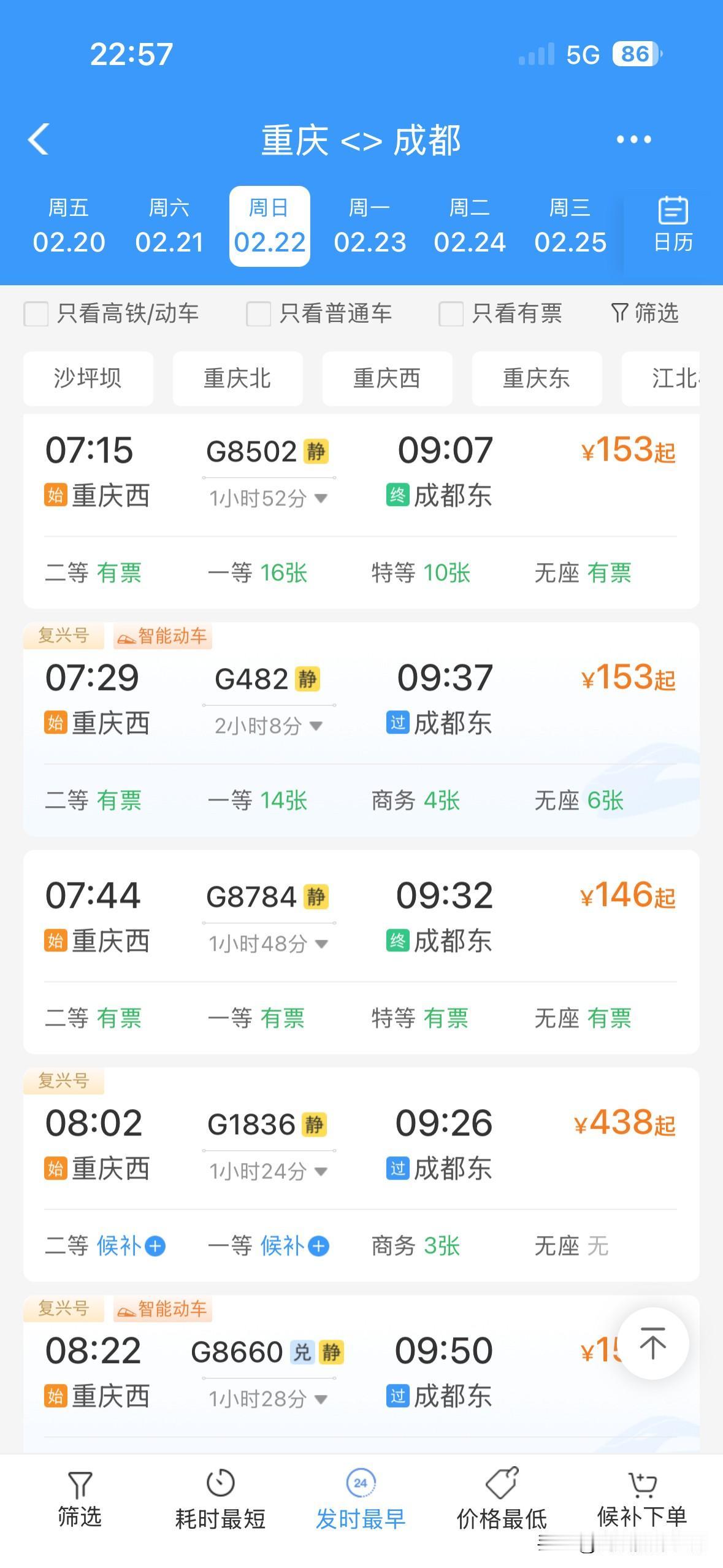 2月22日，大年初六，成渝经济圈就要迎来春运返程高峰啦！但是，今年春节后，重庆-