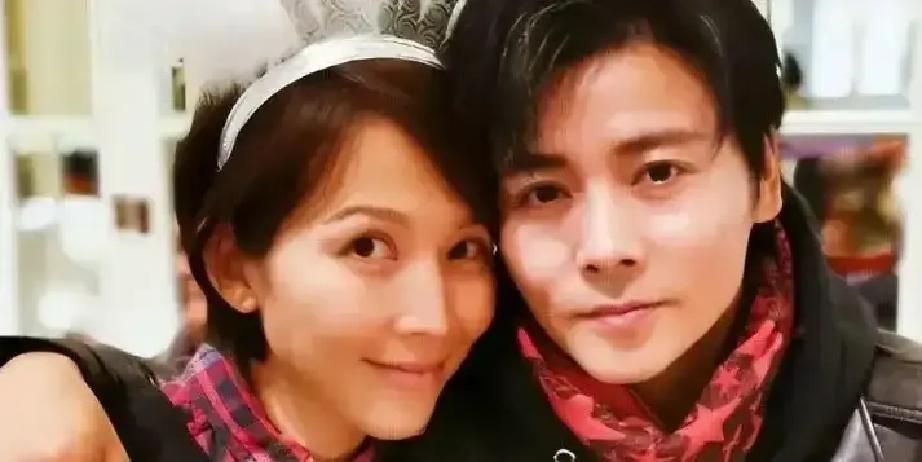 2000年那会儿，蔡少芬家门口被泼了满墙的红油漆，讨债的在外面敲得震天响，而她名