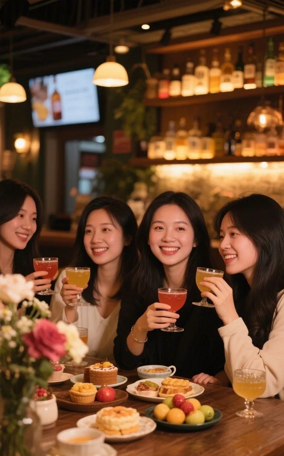 如果四名女生必须选出一个做女朋友，你会选择哪一个？
