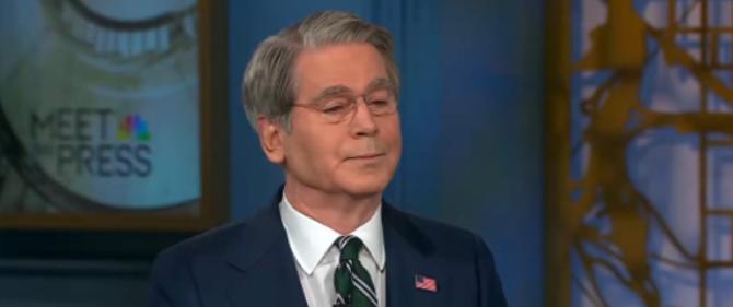 德国之声刚爆出来的消息，简直离谱到刷新认知——美国财长贝森特4月14号受访，张口