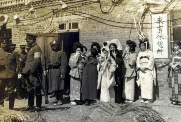 1937年12月，一个小队的日本兵闯入南京城中的一所女子学校。校内仅剩2名食堂工