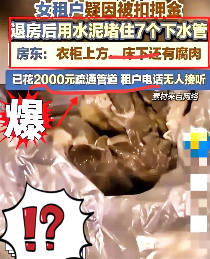 郑州这位把房子“打扫干净”再交房的女租客，真的把人性里的阴毒玩到了极致！表面看屋