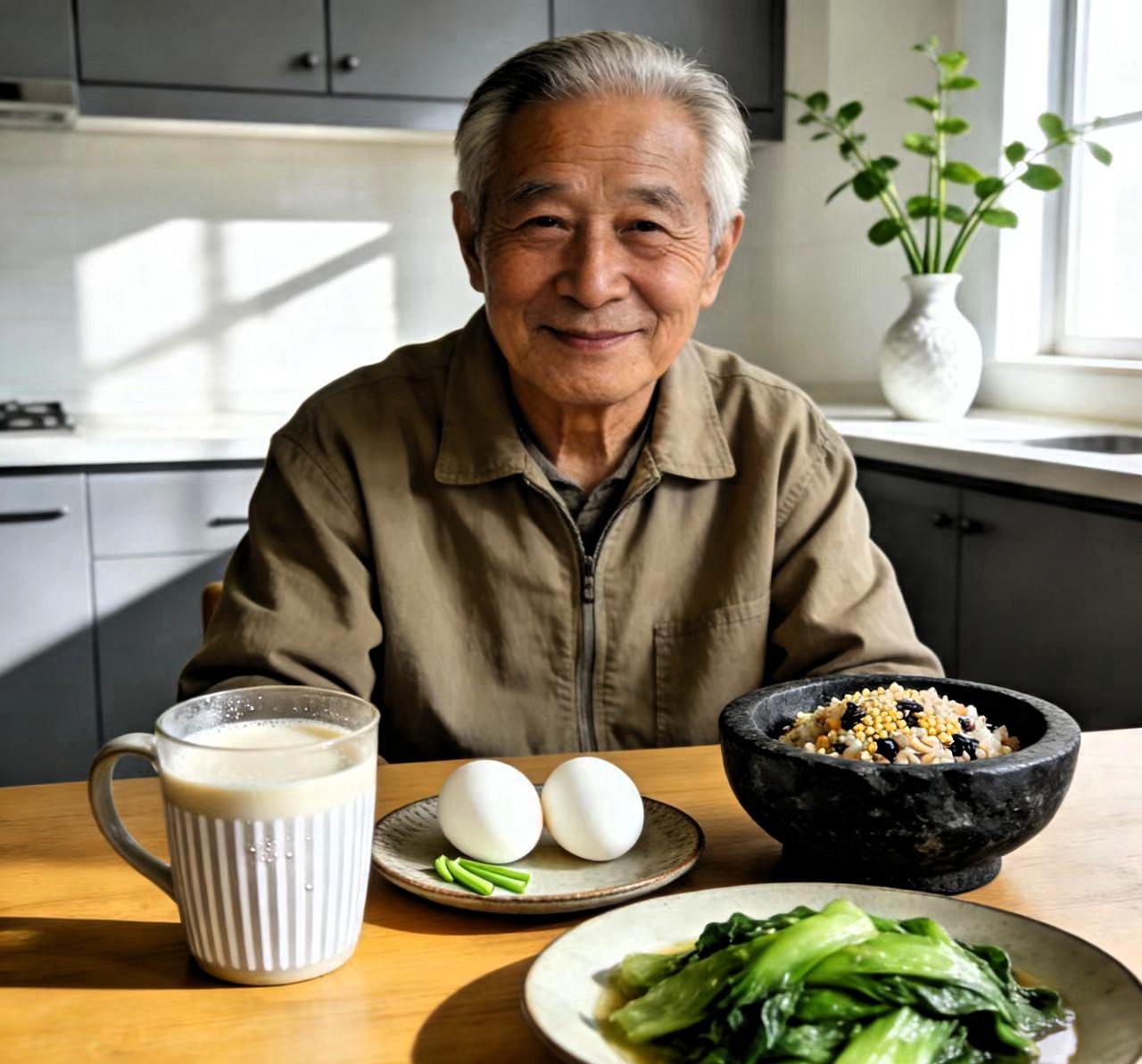 我今年六十多，体检报告比三十岁时还干净。医生问我秘诀，我说就一条：吃。别信