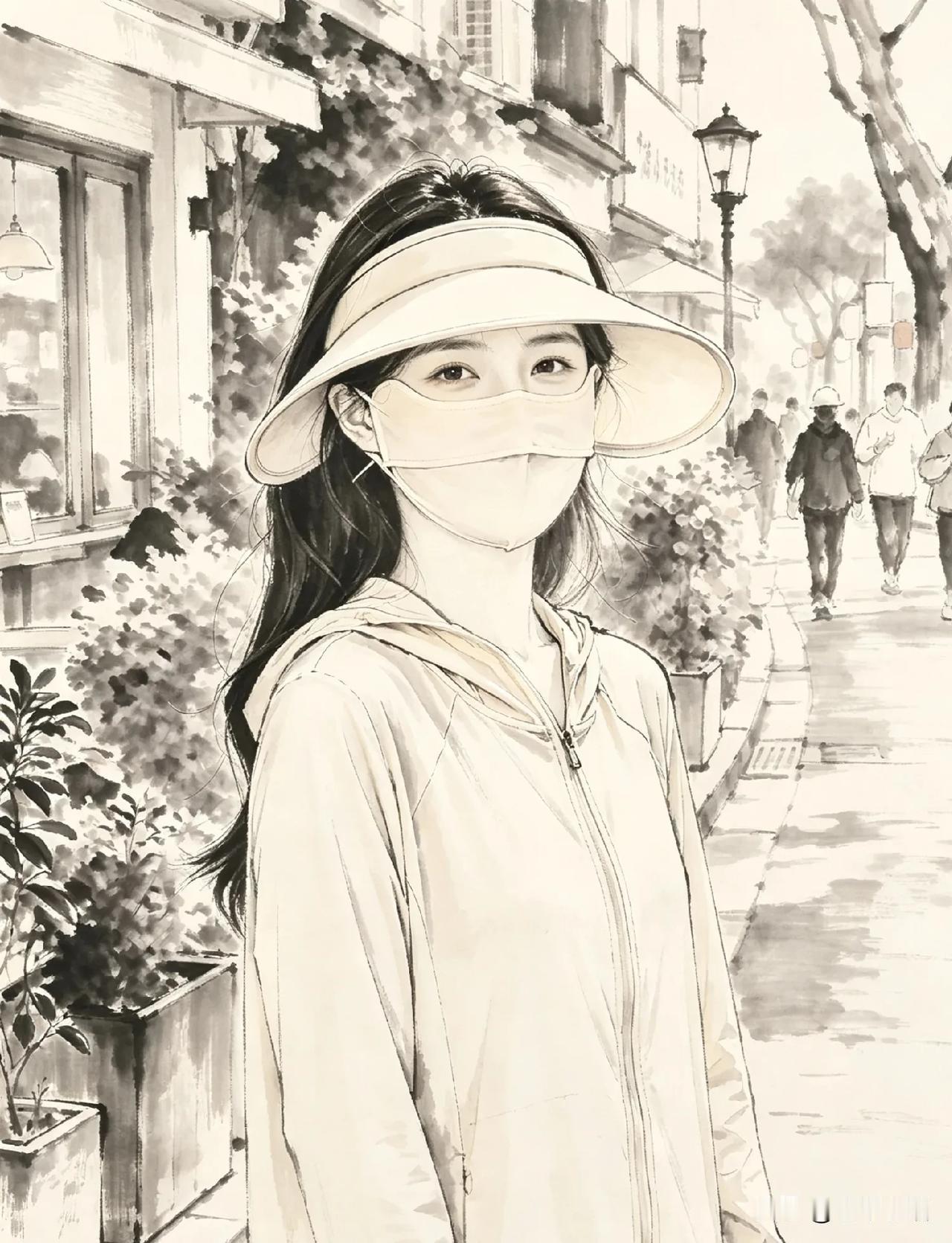 发现了吗？夏天坚持出门全副武装防晒的人，比出门懒得防晒的人，皮肤白净显嫩，