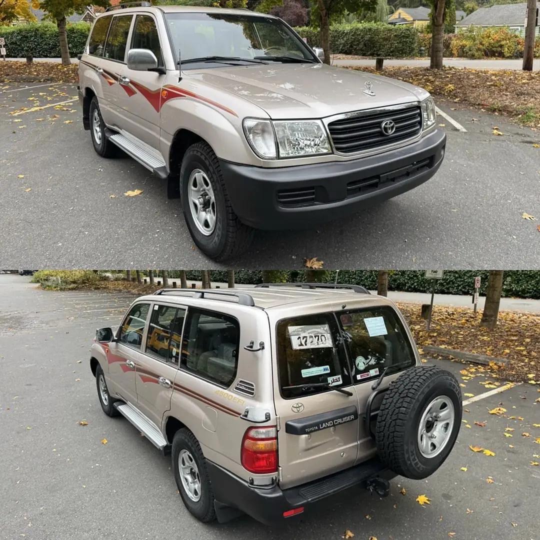 Toyota1999年款LandCruiserGX，承袭1998年亮相的