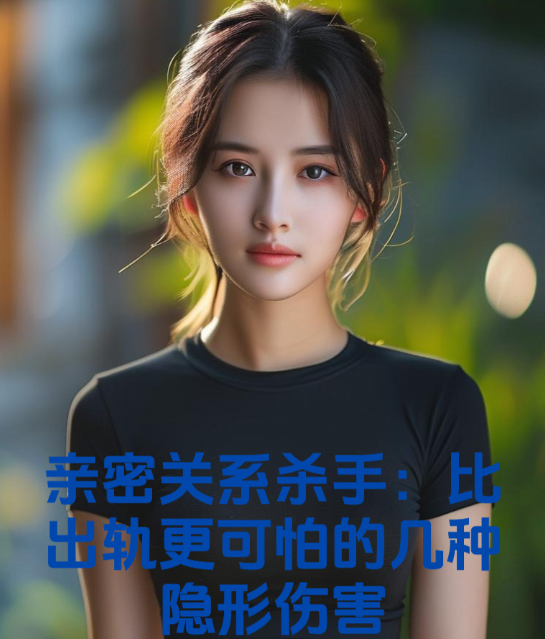 揭秘亲密关系中的隐形杀手：比出轨更致命的四种伤害