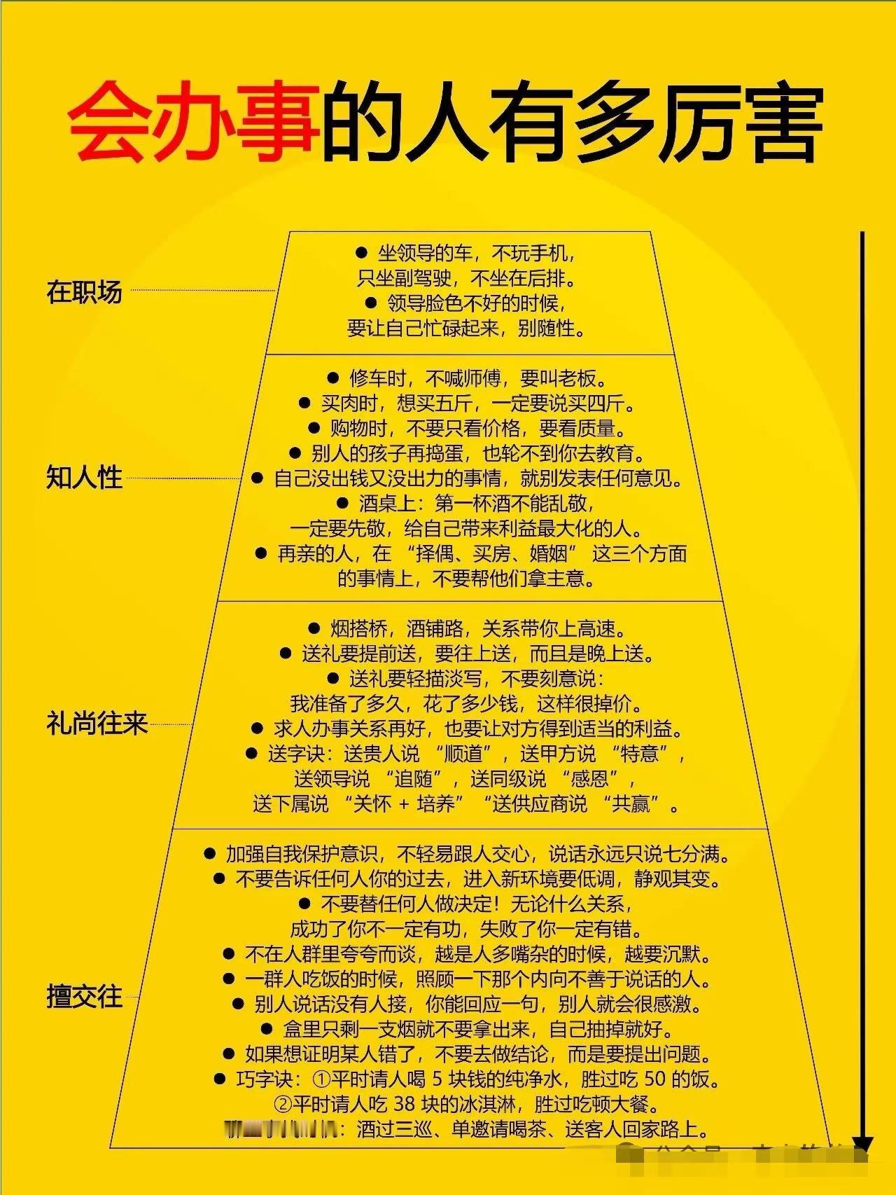 会办事的人有多厉害？坐领导的车，不玩手机，只坐副驾驶，不坐在后排。领导脸色不
