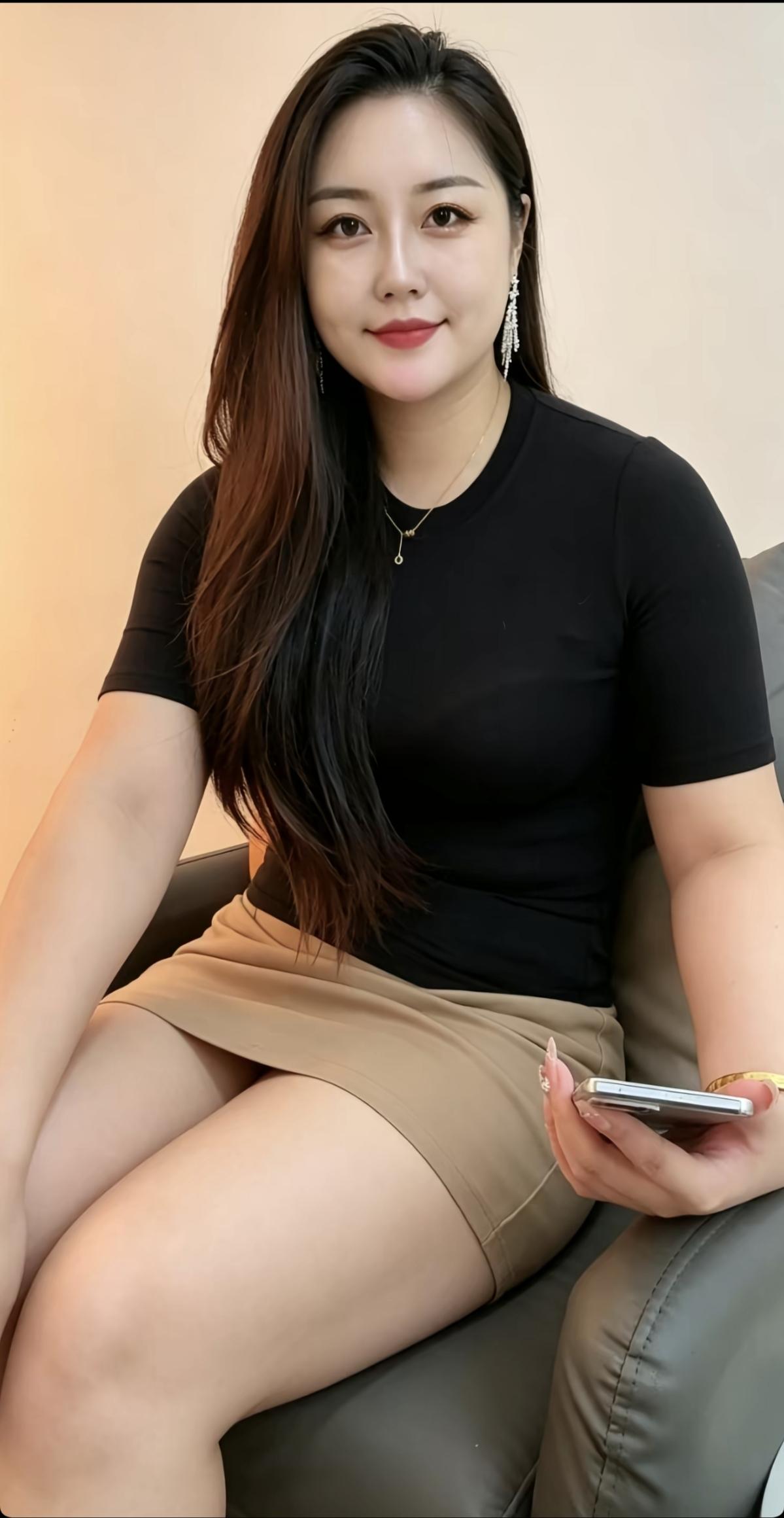 魅力女人，优雅自信。