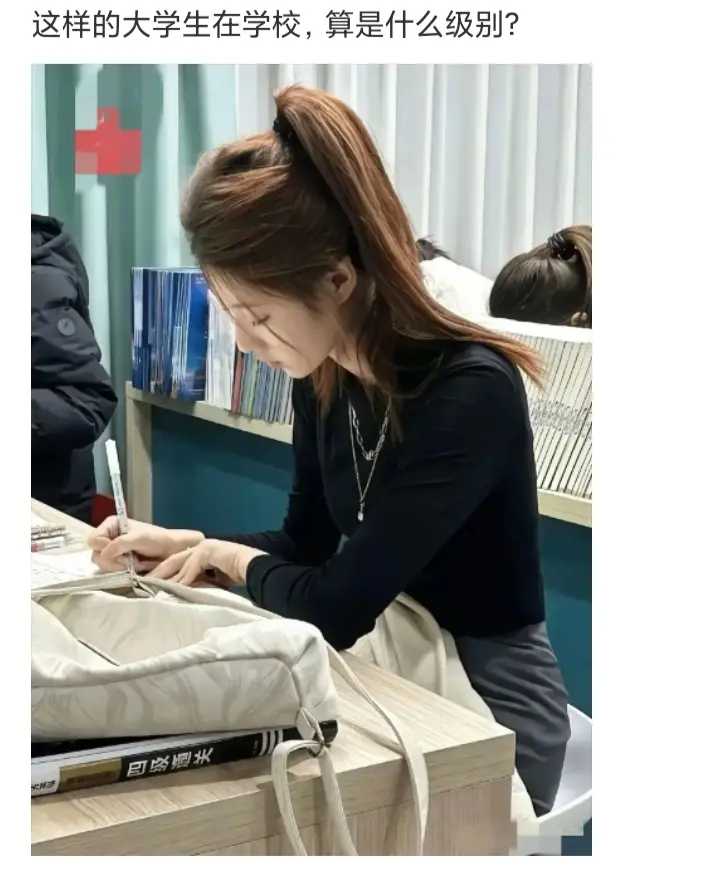 这样的大学生在学校，算是什么级别？