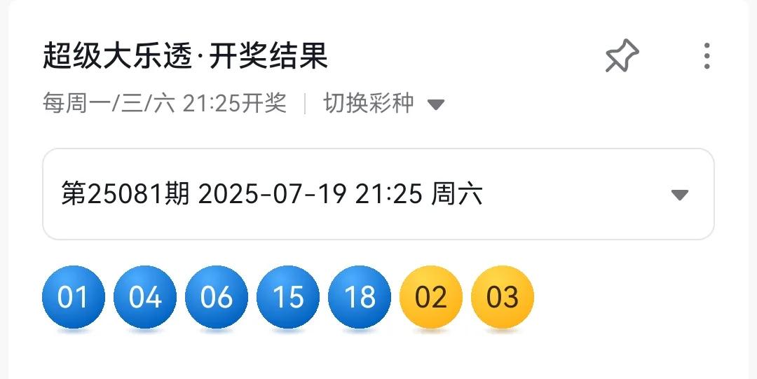 大乐透如期开出，绝大部分符合预期，但三区断区，凤尾小于预期在预料之外。0路依然强