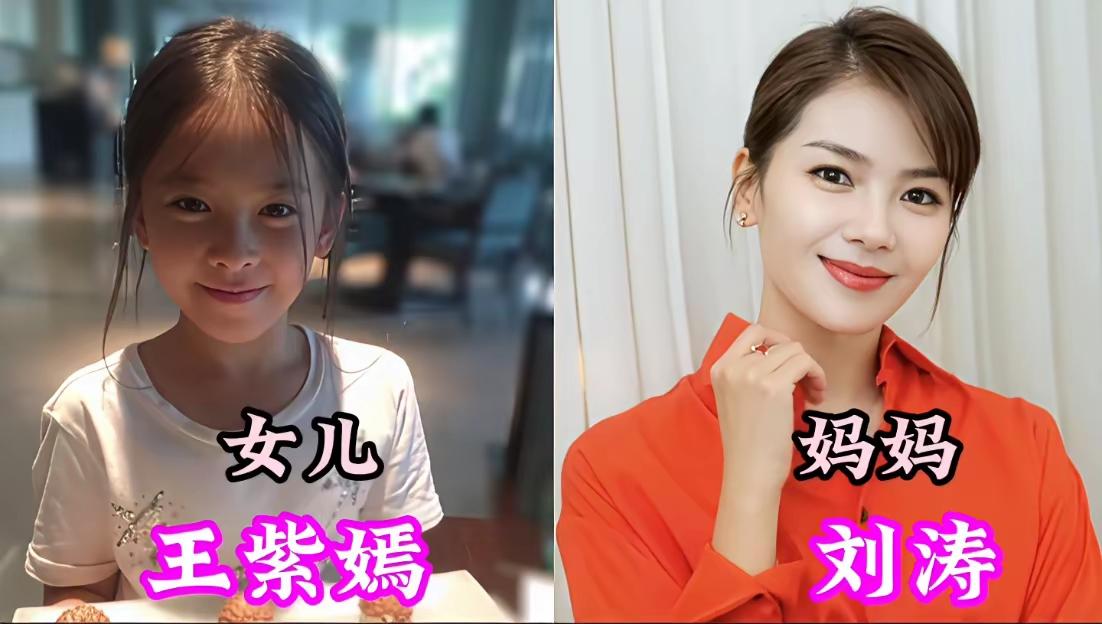 女明星女儿颜值都随爸？基因太神奇！娱乐圈女星个个是高颜值天花板，可女儿们却