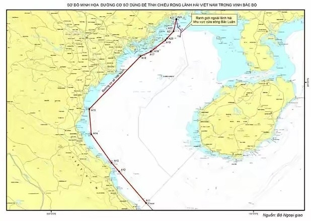 警惕！越南公布北部湾领海基线，或引发地区局势新动荡昨日，越南政府发布关于北部湾