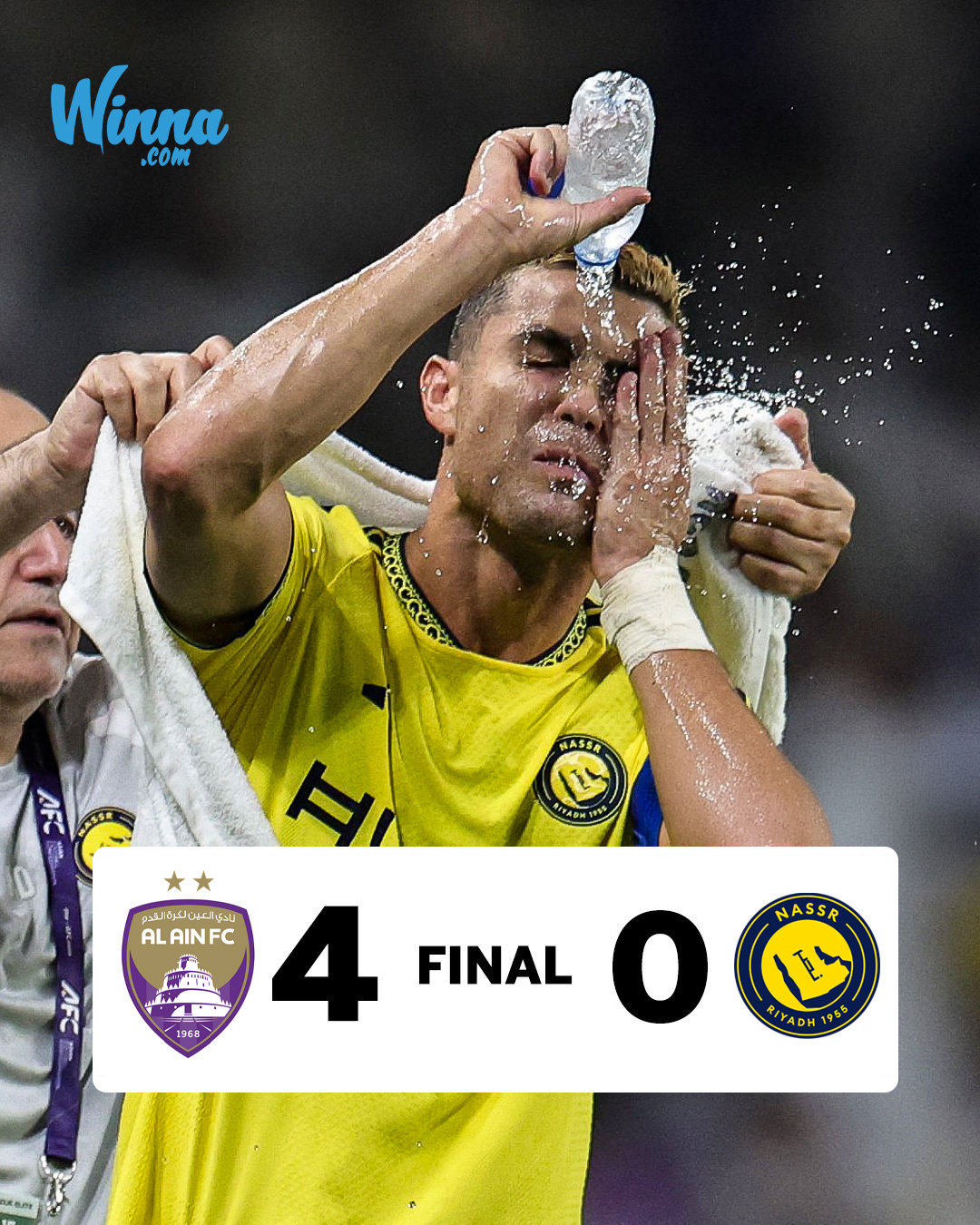 法媒FootMercato谈C罗：远离金球奖、世界杯毫无灵光，现在亚冠也踢不明白了。宇哥点评:C罗作