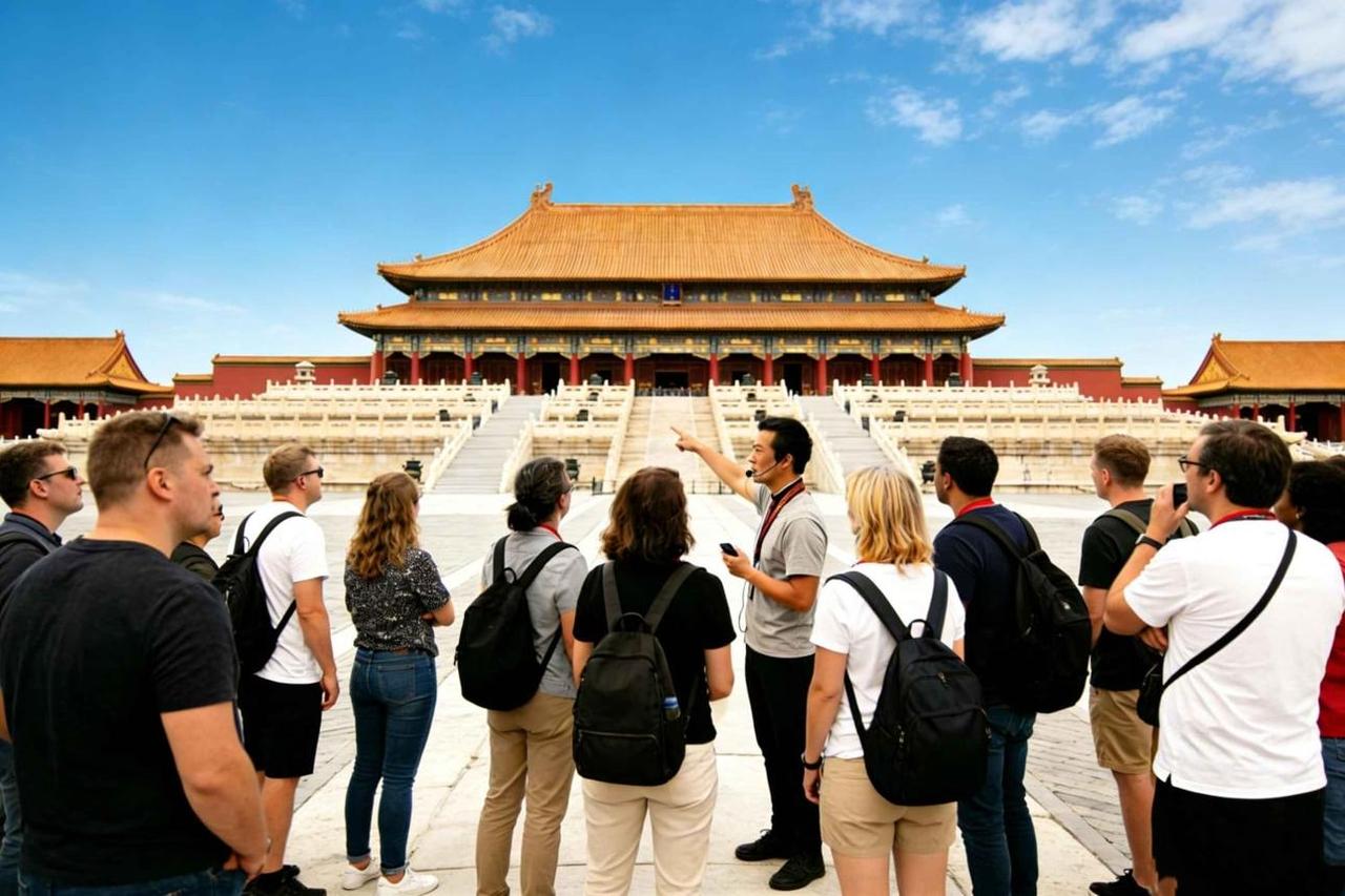 多名印度游客扎堆在故宫跳舞，外放含辱华殖民词汇的背景音乐。故宫是承载千年华夏历史