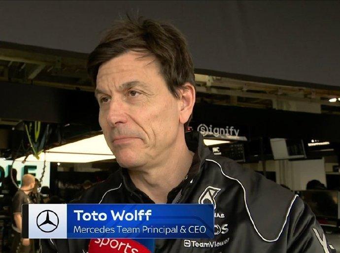 TotoWolffsky采访表示，F1赛车做了调整，影响比我们预期更大，很难
