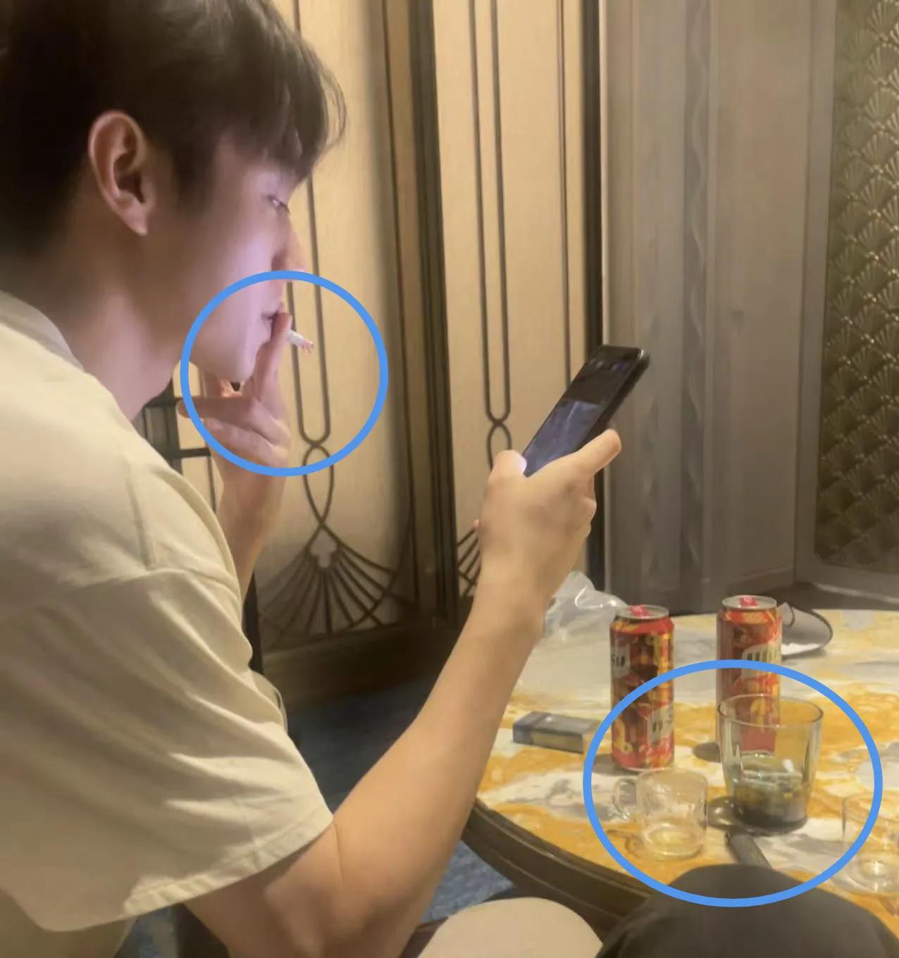 好膈应啊，演员许凯竟然拿酒店杯子当烟灰缸，看来已经不是第一次了，以后谁敢用酒店的