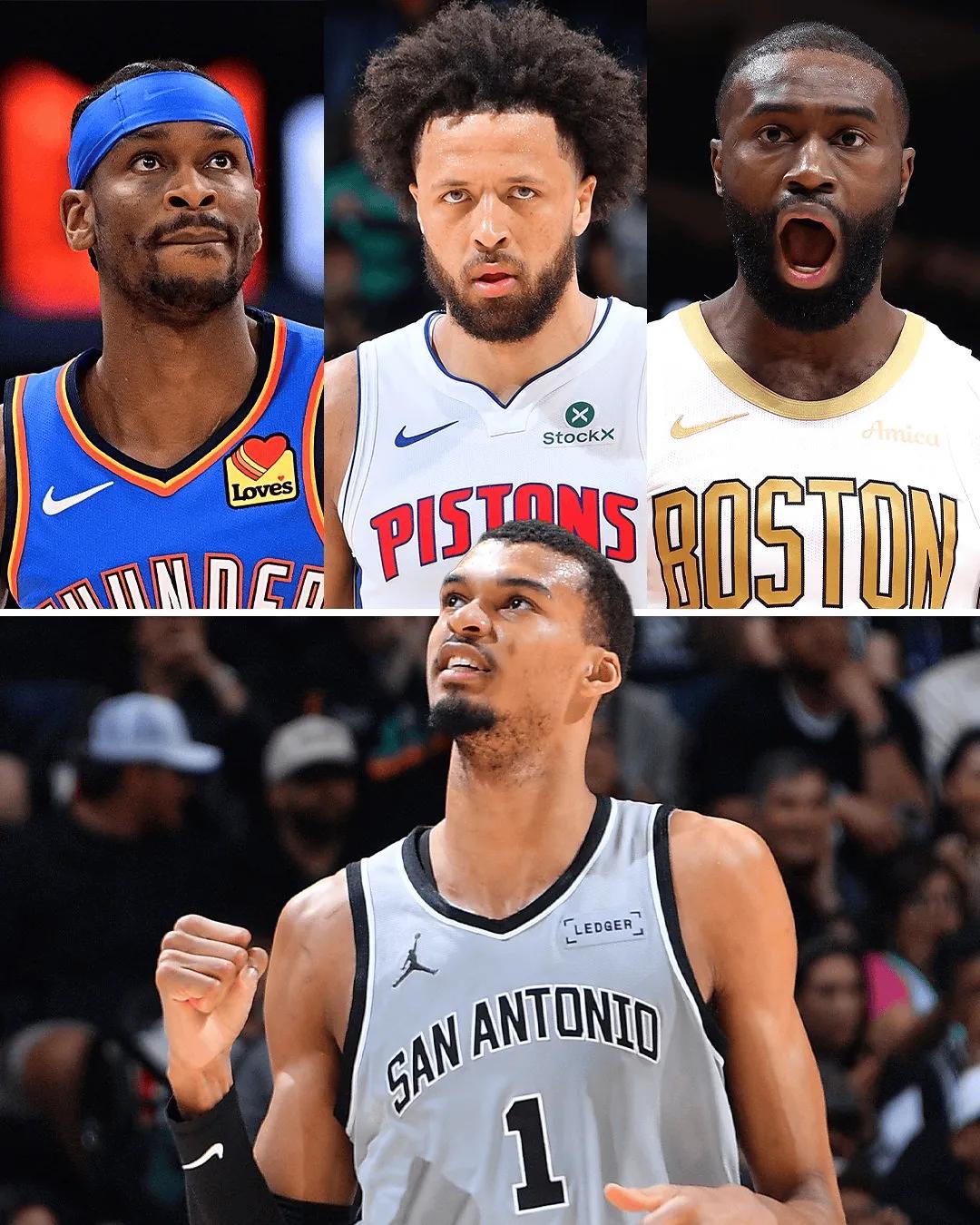 专打强队，雷霆都自叹不如！马刺本赛季面对联盟前四的另外三队取得8胜1负；其中打雷