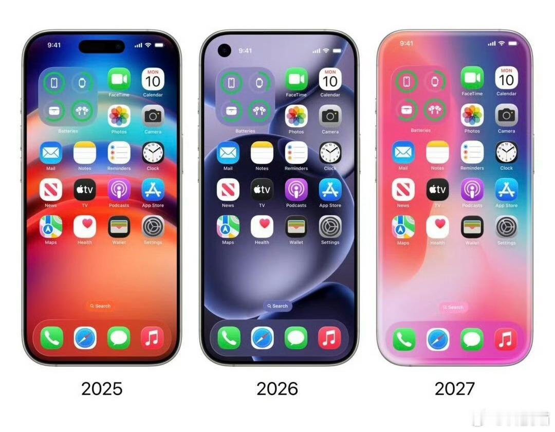 iPhone18Pro系列屏幕曝光明年iPhone18Pro系列抛弃灵动岛，