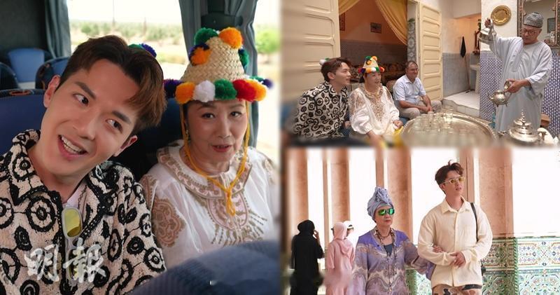 明报：带阿姐看世界｜再逼供恋情一句提问吓窒阮浩棕TVB综艺节目《带阿姐看世界》