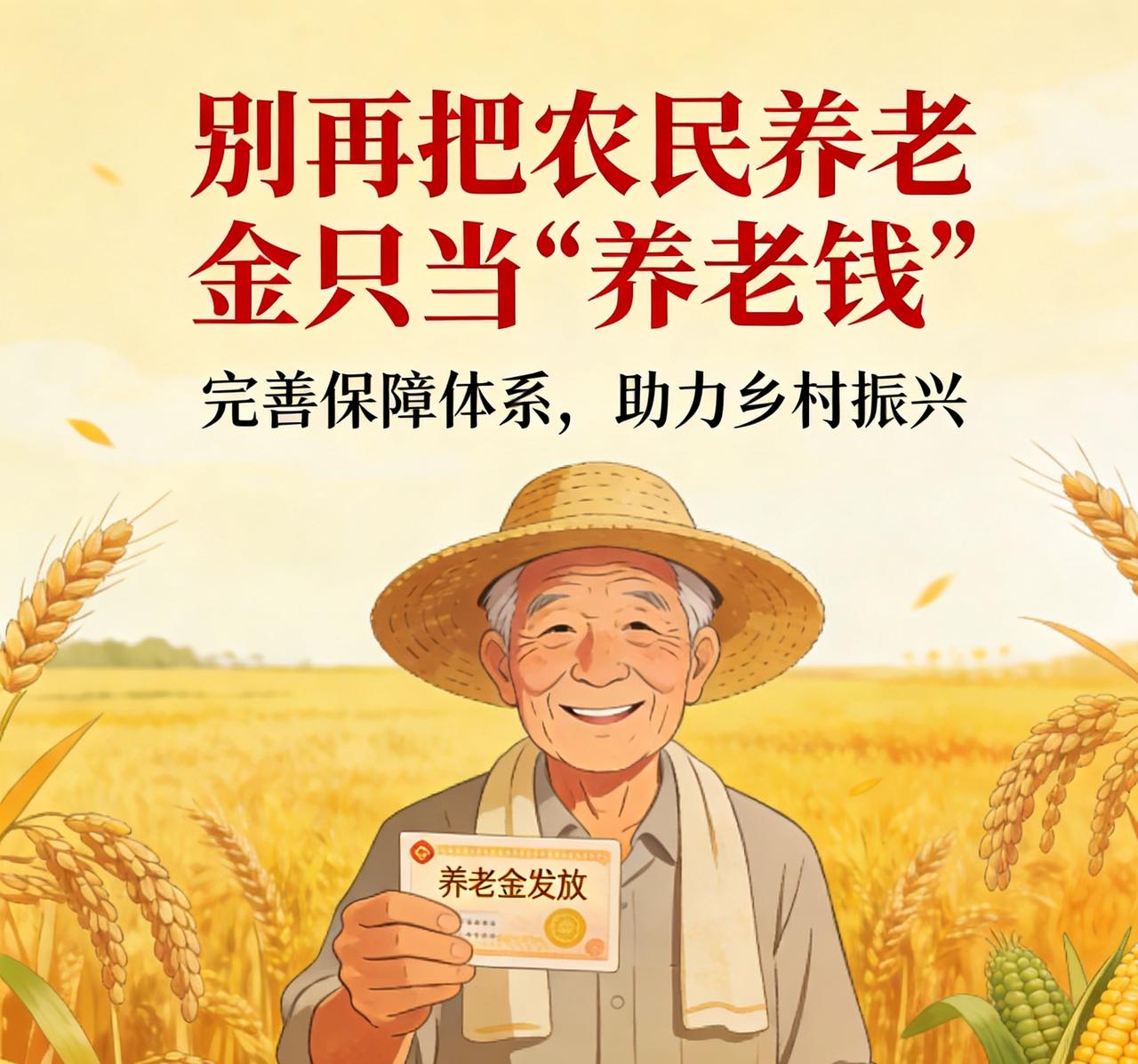 别再把农民养老金只当“养老钱”！它根本是经济破局的“关键增长键”，激活6亿农村市