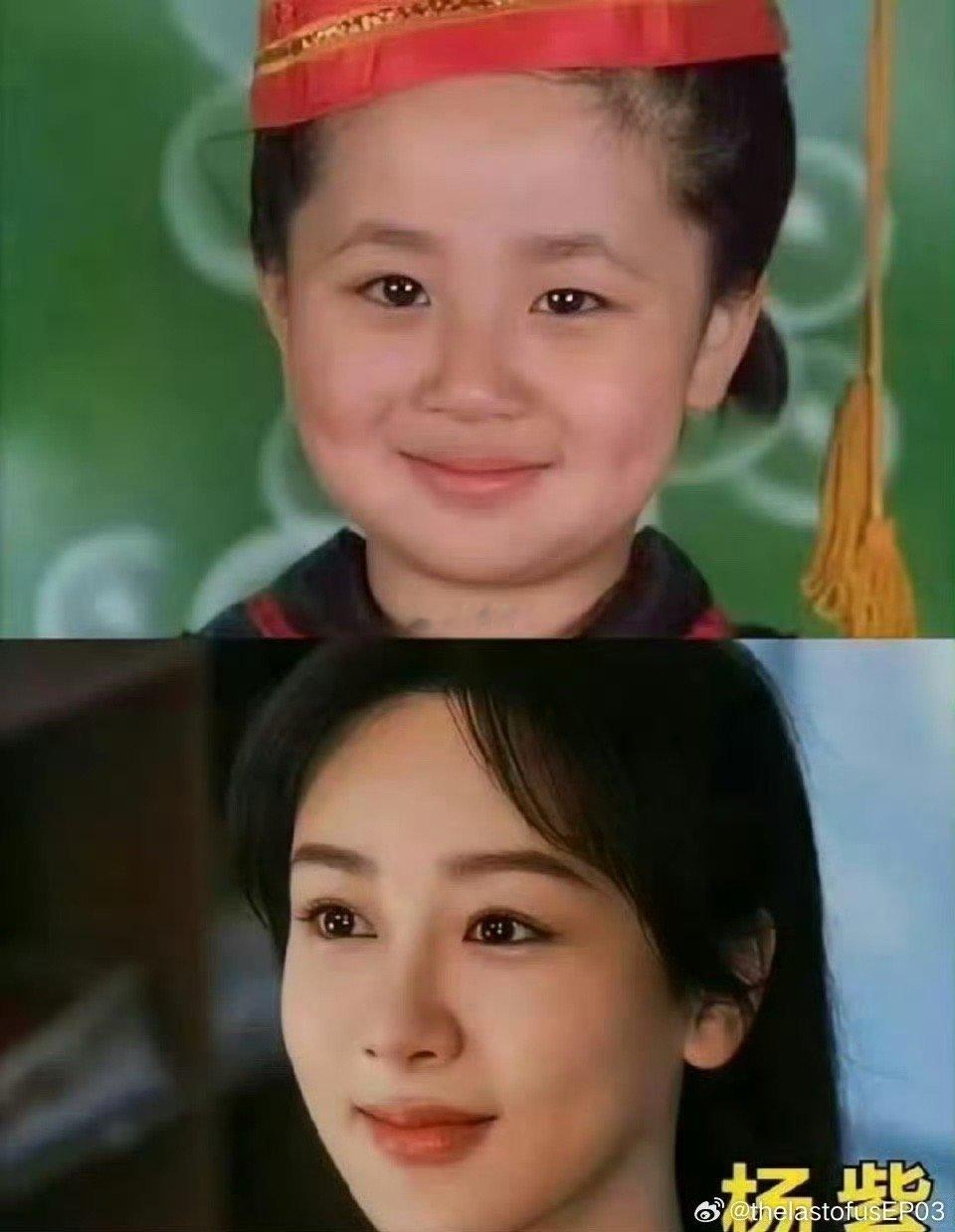 童星应该都没整容吧？毕竟一直出现在大众视野里