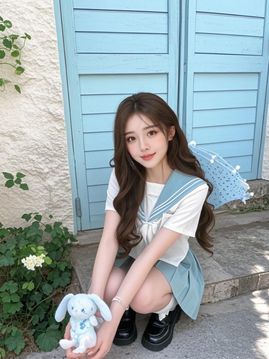 日系清新照 原来ai写真可以这么美 人生总得有一套ai写真吧 谁拍谁好...