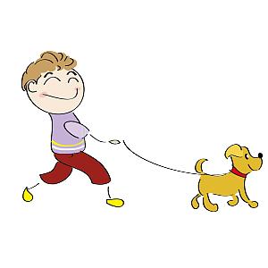 遛狗不牵绳这两位狗主人被罚新规下最高能拘十天走在路上突然被狗死死抱住