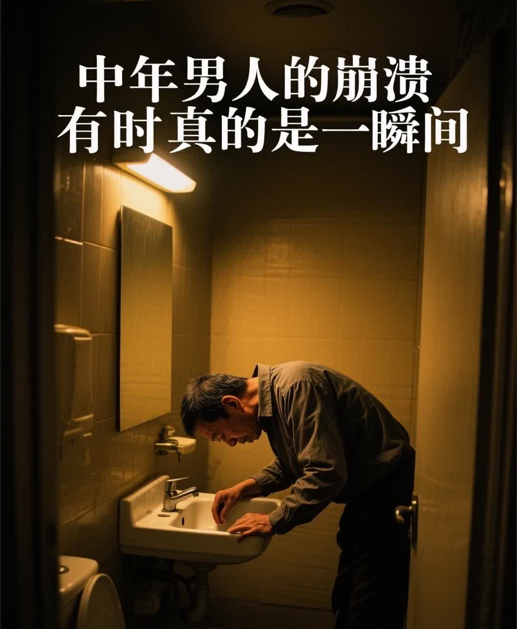 中年男人有时候崩溃真的在一瞬间有的时候突然想放纵一下自己去买自己平常不敢