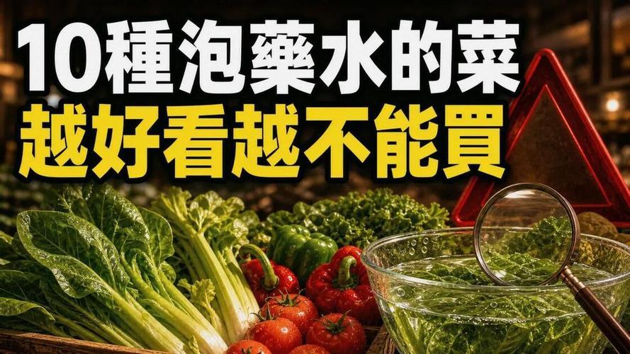《药水泡过的蔬菜一览表》常见易被"药水"（甲醛、硫磺、硫酸铜、焦亚硫酸钠等化学保