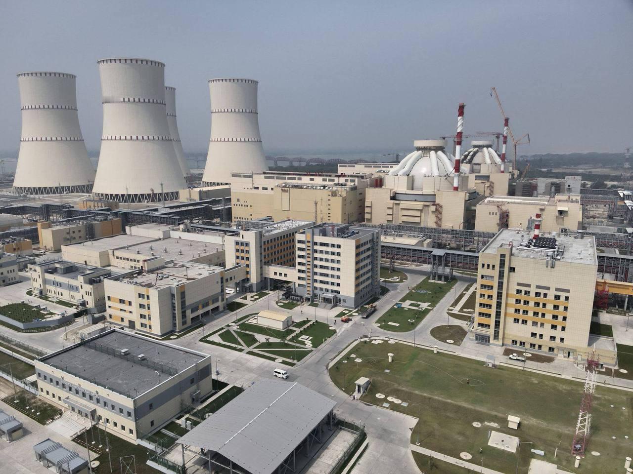 由俄罗斯国家原子能公司（Rosatom）承建的鲁普尔核电站一号机组正式启动，开始