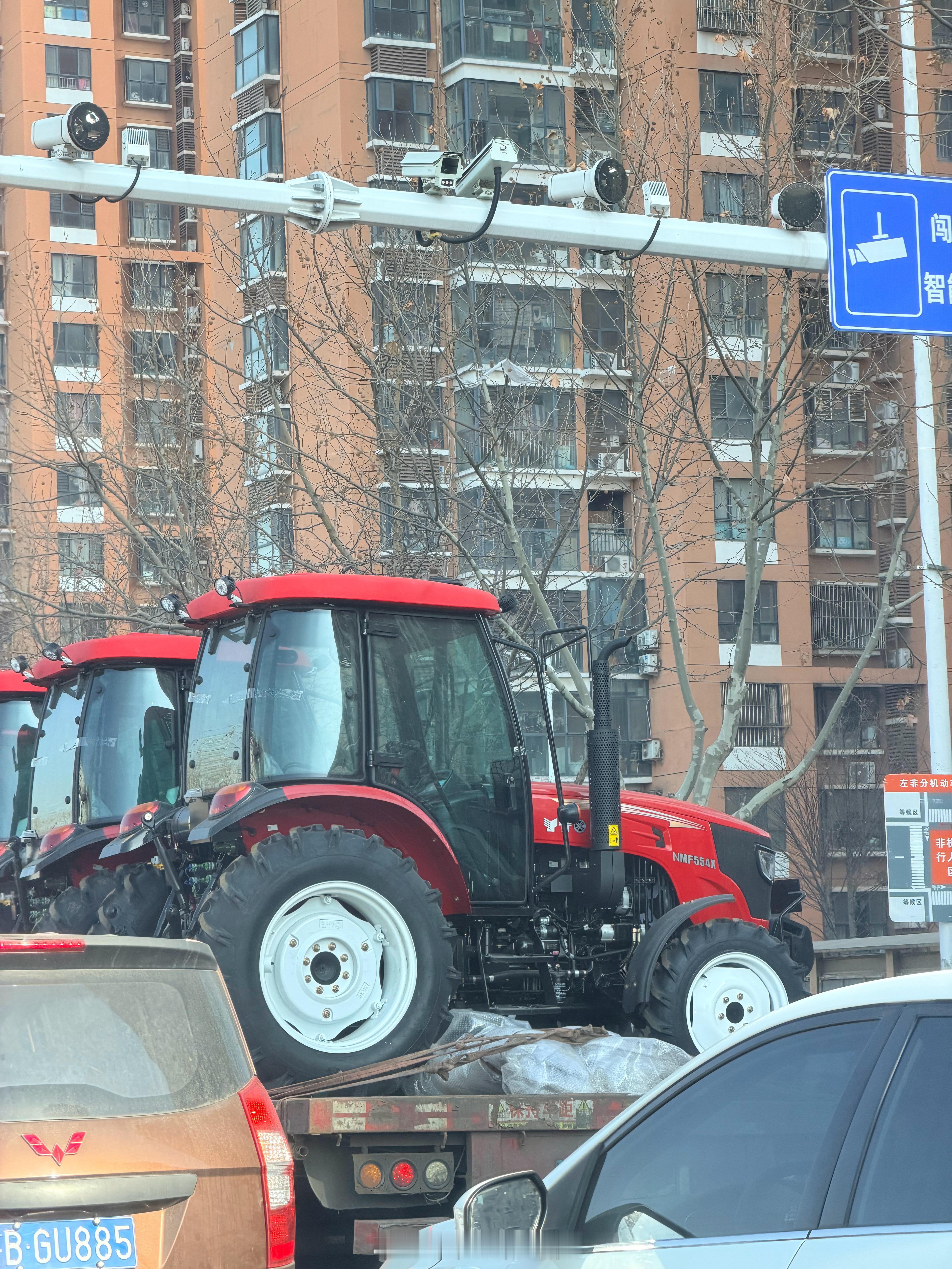 你有多久没见过拖拉机了？青岛