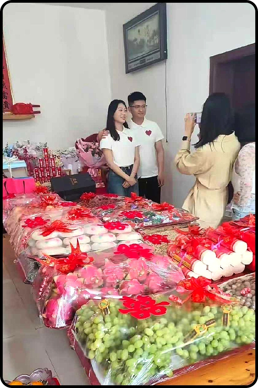 这样的订婚现场是不是以后只会更多​