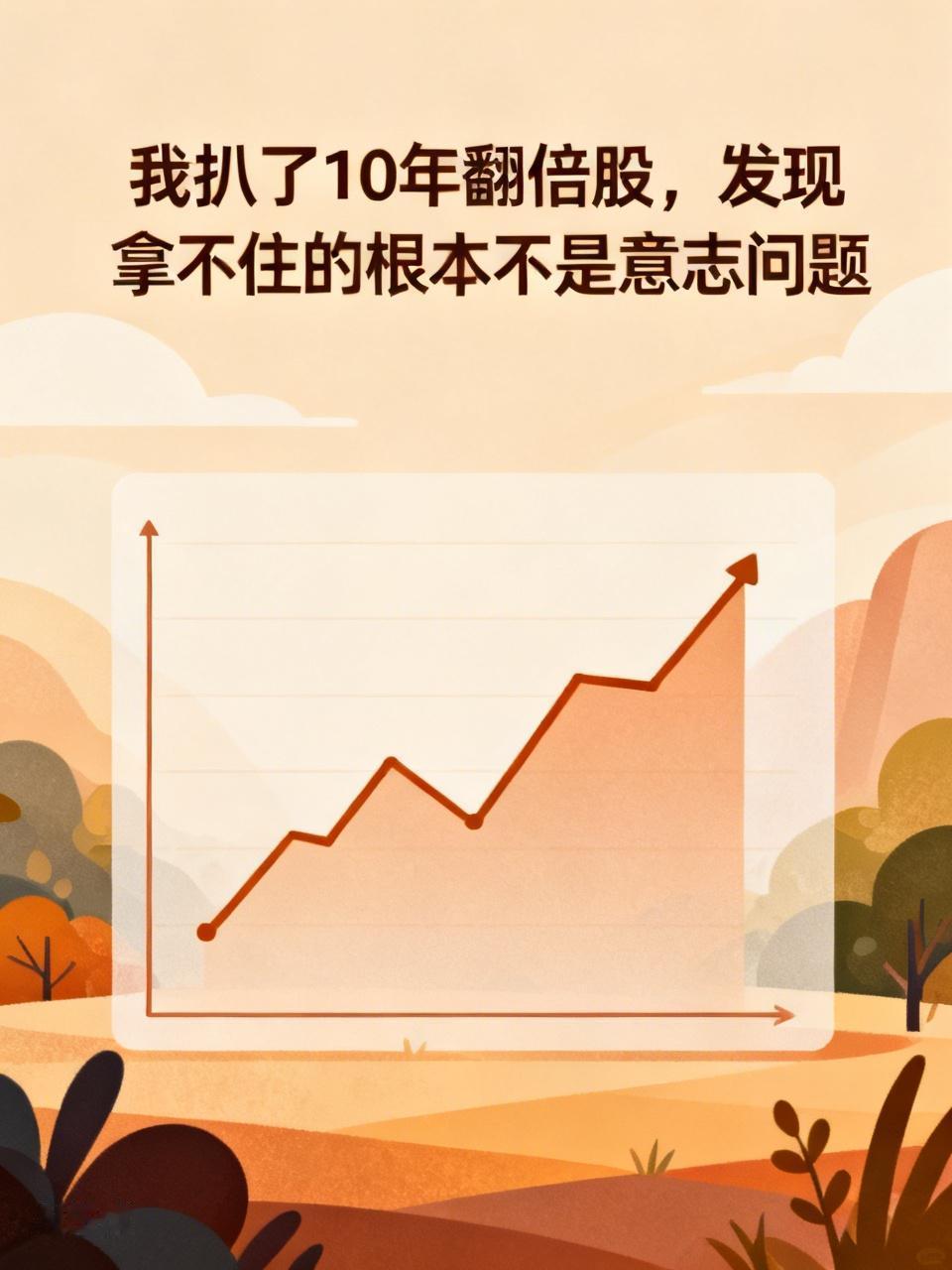 我扒了10年翻倍股，发现拿不住的根本不是意志问题2019年，我35块买了一只