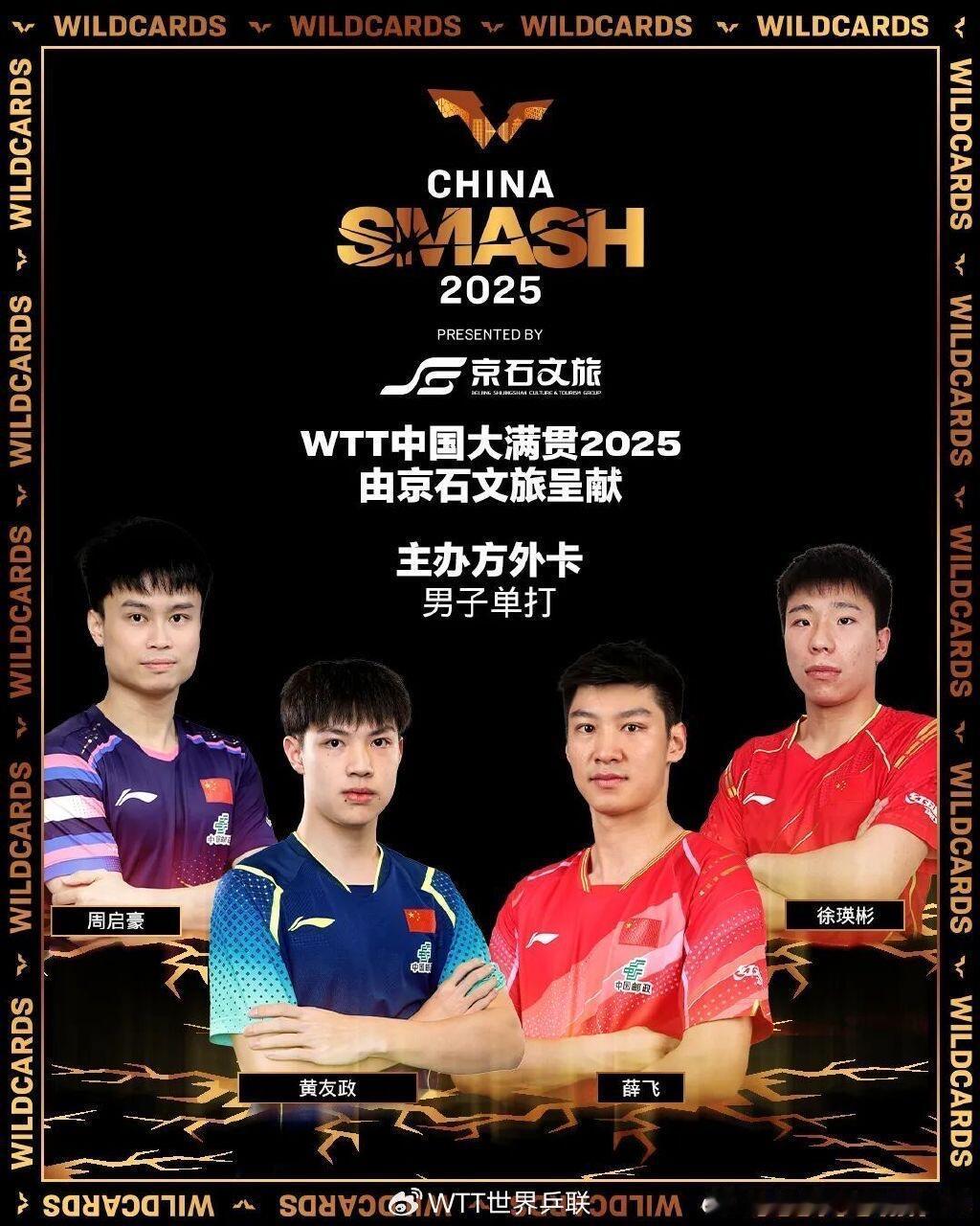 2025中国大满贯国乒全名单北满外卡。这个混双外卡没看明白[捂脸哭][捂脸哭]三项牛